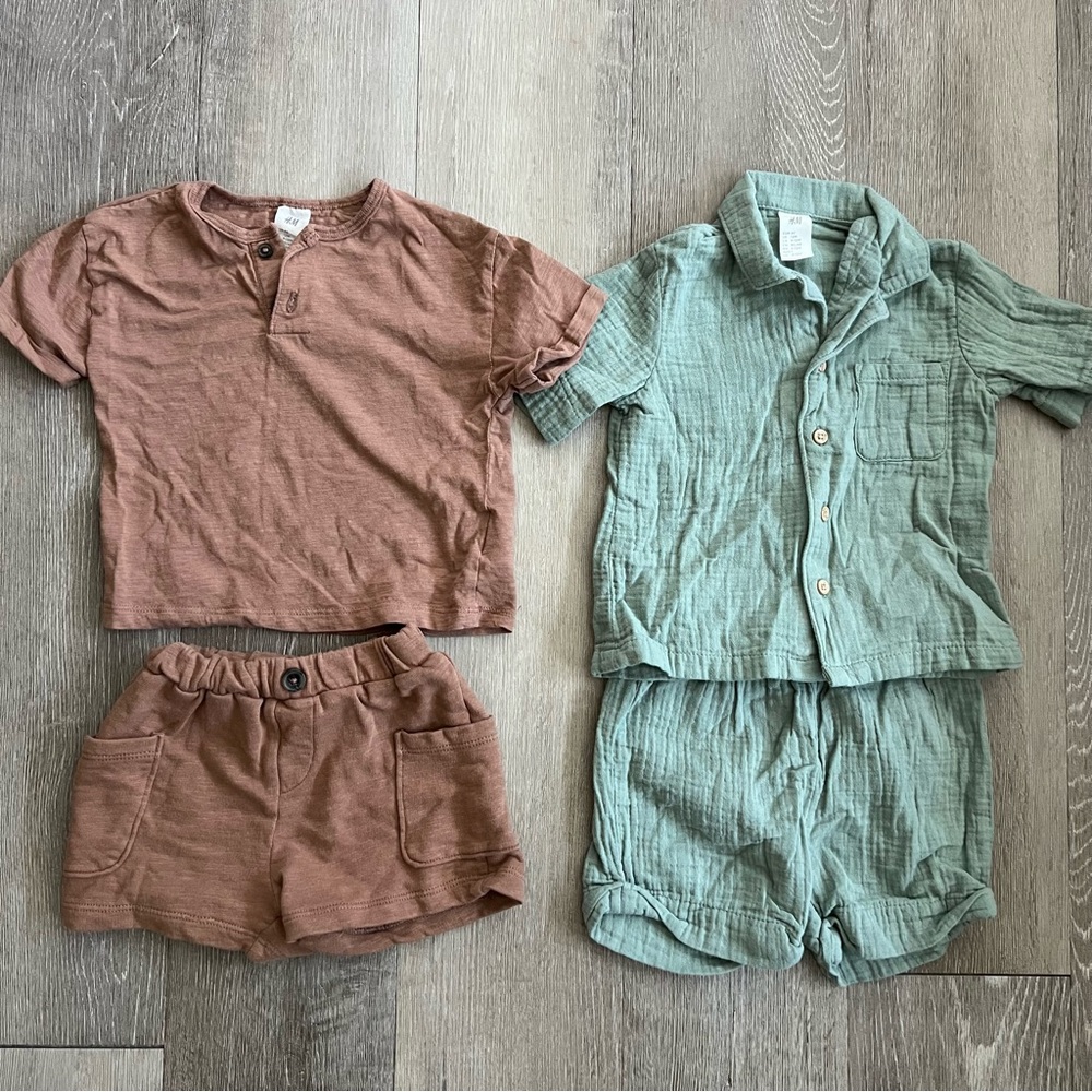 H&M Matching Set Bundle (9-12 mo)